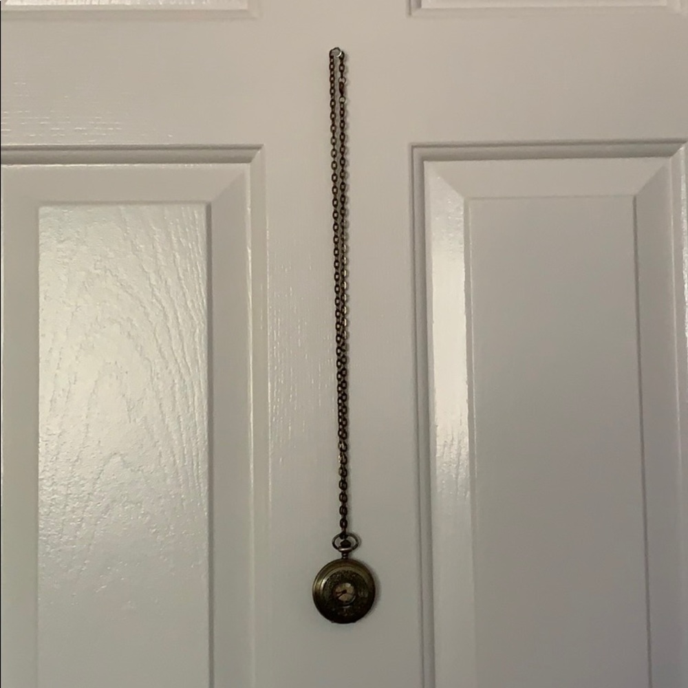 Clock Locket Necklace